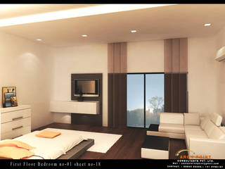 Home design, Arch Point Arch Point Habitaciones modernas