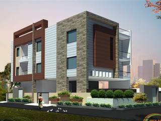 Residence Space Design, Arch Point Arch Point منزل بنغالي