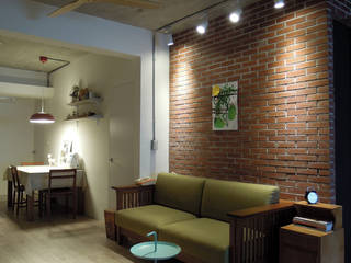 Li Residence, Fu design Fu design Living room