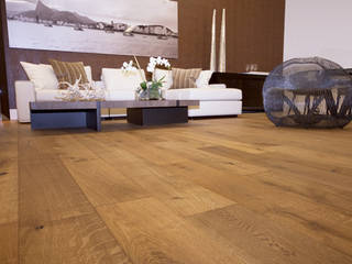 Anticato Mediterranea by Verde y Madera, Verde y Madera Verde y Madera Soggiorno moderno Legno Effetto legno