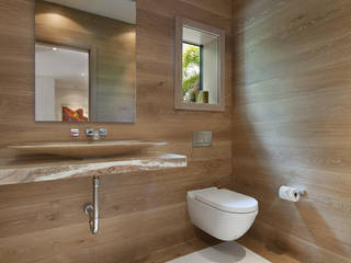 Anticato Mediterranea by Verde y Madera, Verde y Madera Verde y Madera Modern bathroom Wood Wood effect