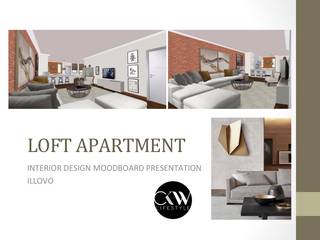 Interior Design Presentation for Loft Penthouse Johannesburg SA, CKW Lifestyle Associates PTY Ltd CKW Lifestyle Associates PTY Ltd