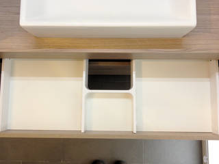 Waschtisch-Unterschrank, Hölzlein Schreinerei Hölzlein Schreinerei Modern bathroom Wood Wood effect