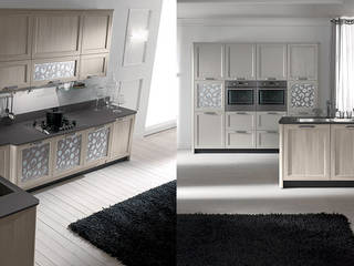 Arredamenti cucine, Linea arredamenti di Mandis Alberto e Co Linea arredamenti di Mandis Alberto e Co Spazi commerciali Legno composito Trasparente