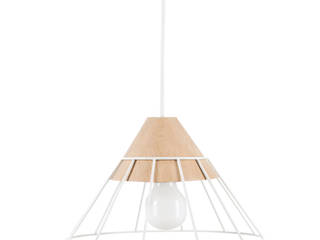 Lampa Druu-L, Nuua Nuua Scandinavian style dining room Wood Wood effect