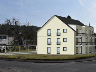 Neubau eines Mehrfamilienhauses in Maritheidenfeld, Herwig Haus GmbH Herwig Haus GmbH