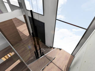 Interiorismo y diseño de espacios interiores y exteriores para casa en Almeria, CARMAN INTERIORISMO CARMAN INTERIORISMO Stairs