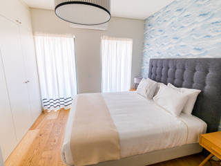 Bairro Alto - Apartamento T2, Sizz Design Sizz Design Scandinavian style bedroom