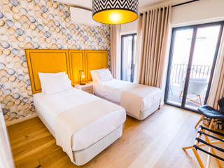 Bairro Alto - Apartamento T2, Sizz Design Sizz Design Scandinavian style bedroom