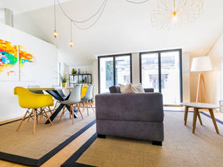 Bairro Alto - Apartamento T2, Sizz Design Sizz Design Scandinavian style living room