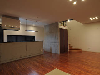 dan 段 dan, hacototo design room hacototo design room Salas de estilo moderno Madera Acabado en madera