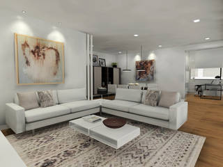 Proyecto reforma e interiorismo integral, CARMAN INTERIORISMO CARMAN INTERIORISMO Classic style living room