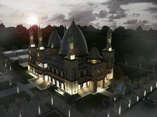 Masjid Raya Persatuan, Besar Studio Arsitektur Besar Studio Arsitektur Roof