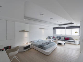 ROOM1, Nestho studio Nestho studio Modern style bedroom