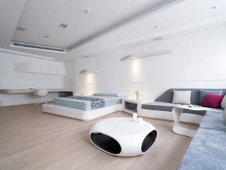 ROOM1, Nestho studio Nestho studio Dormitorios de estilo moderno