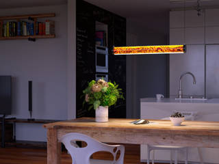 WOODEN TUBE, WOODEN Germany WOODEN Germany Modern dining room Wood Wood effect