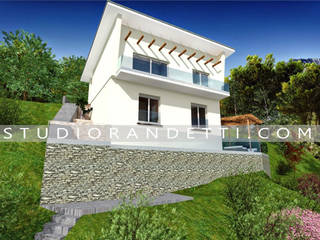 RISTRUTTURAZIONE VILLA LAGO MAGGIORE , STUDIO RANDETTI - PROGETTAZIONE E DESIGN STUDIO RANDETTI - PROGETTAZIONE E DESIGN 房子