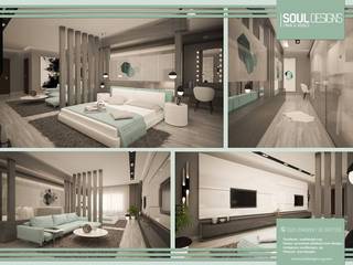 Private Villa - Sharm El-Sheikh, Soul Designs Soul Designs منازل خشب نقي Multicolored