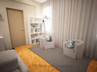 "MARVILA" Projecto de Decoração SALA PEQUENA, Andreia Louraço - Designer de Interiores e Exteriores (Email: atelier.andreialouraco@gmail.com) Andreia Louraço - Designer de Interiores e Exteriores (Email: atelier.andreialouraco@gmail.com) ห้องนั่งเล่น