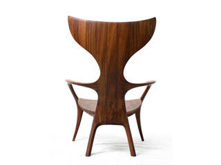 HUMPBACK_W (easy chair), KIMKIWON furniture KIMKIWON furniture Modern Oturma Odası Tabure & Sandalyeler