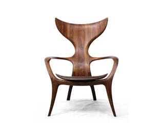 HUMPBACK_W (easy chair), KIMKIWON furniture KIMKIWON furniture Modern living room