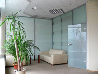Офисные перегородки из стекла, Zстекло Zстекло Ruang Komersial Kaca