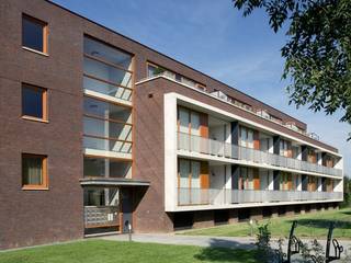 Appartementen Eisenhoeve, Maastricht, Verheij Architect Verheij Architect Casas modernas: Ideas, imágenes y decoración