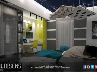 Palm Hills Cairo, Soul Designs Soul Designs Kamar Tidur Modern