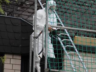 Asbestsanierung nach TRGS 519 in Bielefeld, Dachdeckermeisterbetrieb Dirk Lange Dachdeckermeisterbetrieb Dirk Lange Gable roof