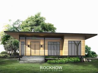 งานบ้านพักตากอากาศ 2ห้องนอน 2ห้องน้ำ 1 ห้องโถงใหญ่, Rockhow Studio Design Rockhow Studio Design