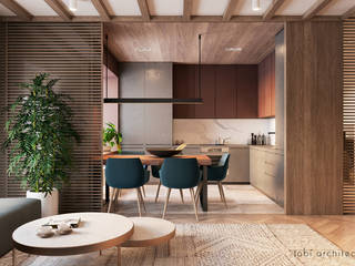 HEYWOOD, Tobi Architects Tobi Architects Cocinas de estilo minimalista