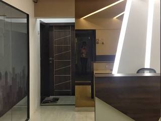 Office in Mumbai, L V Designs L V Designs พื้นที่เชิงพาณิชย์ กระจกและแก้ว