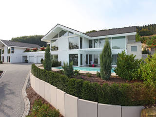 Kundenhaus Gräfenstein - Zwei Bungalows in Ostwestfalen, DAVINCI HAUS GmbH & Co. KG DAVINCI HAUS GmbH & Co. KG Modern Houses