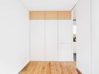 Remodelação de apartamento, Architect Your Home Architect Your Home Minimalistische Schlafzimmer