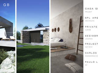 House GB, SPL - Arquitectos SPL - Arquitectos منازل