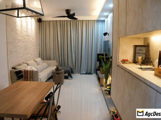 Prive EC, AgcDesign AgcDesign Scandinavian style living room