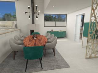 Interior Design in a Maia villa, No Place Like Home ® No Place Like Home ® Comedores de estilo moderno