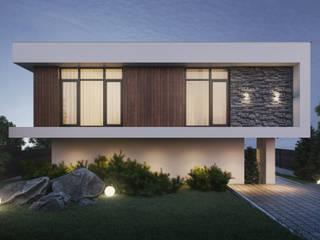 MODERN HOUSE, Tobi Architects Tobi Architects Rumah Minimalis