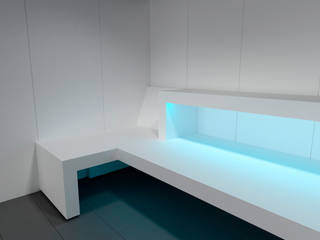 Línea de baño de Vapor Solid Surface de INBECA Wellness Equipment, INBECA Wellness Equipment INBECA Wellness Equipment Sauna White