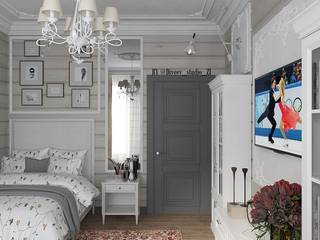 спальня, Diveev_studio#ZI Diveev_studio#ZI Спальня в классическом стиле