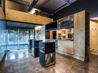 Piranha Growshop, 2712 / asociados 2712 / asociados Commercial spaces Wood Wood effect