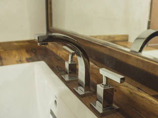 PROYECTO - Santa Rosa - Baño, Mon Estudio Mon Estudio 現代浴室設計點子、靈感&圖片 鐵/鋼