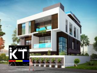 RESIDENTIALS, Architects KT India Group Architects KT India Group Kır evi