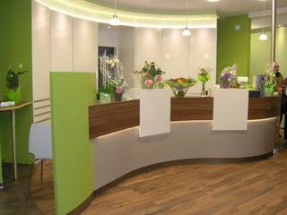 Einrichtung einer Arztpraxis , heyden-design heyden-design Commercial spaces Wood Wood effect