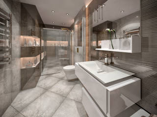 G.Ş BANYO UYGULAMALARI , AKSESUAR DESIGN AKSESUAR DESIGN Modern bathroom سرامک