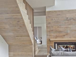 Wooden flooring - KZN, Finfloor Finfloor غرفة المعيشة خشب معالج