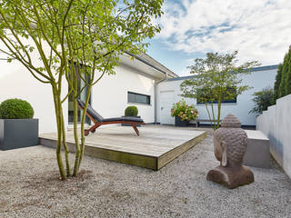 Moderner Wohlfühl-Bungalow, Lopez-Fotodesign Lopez-Fotodesign Jardines japoneses