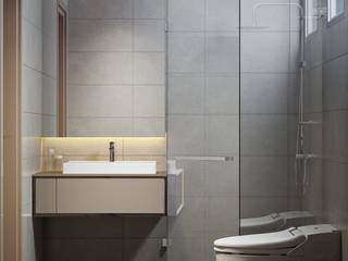 Căn hộ Masteri Thảo Điền, Công Ty TNHH Trang Trí Nội Thất Centimet. Công Ty TNHH Trang Trí Nội Thất Centimet. Modern style bathrooms