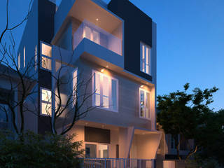 Ayung, sony architect studio sony architect studio Moderne Häuser