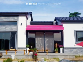 군산 2호 35평형 ALC전원주택, W-HOUSE W-HOUSE منزل ريفي الخرسانة